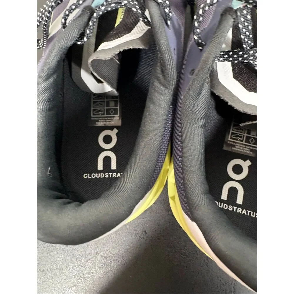 On Cloudmonster mens Iron Hay size